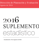 Suplemento Estadístico 2016