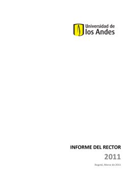Informe del Rector (2011)